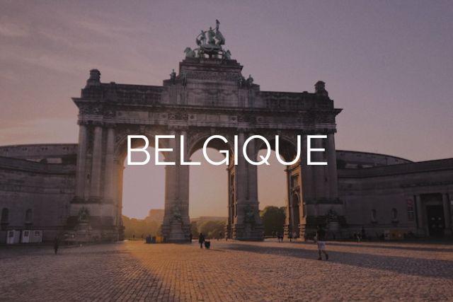 Le Parc du Cinquantenaire à Bruxelles en Belgique