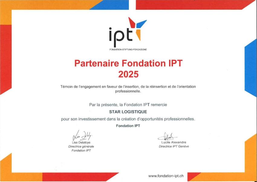 Partenariat Fondation IPT